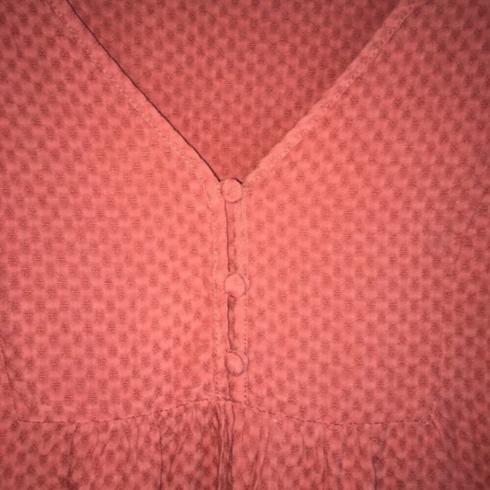 Universal Thread Orange Blouse - Picture 3 of 4